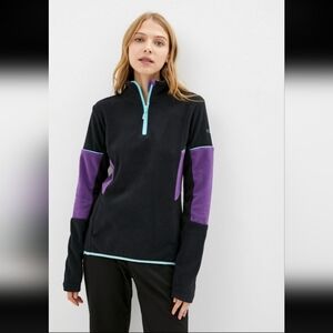 Roxy | Sayna Half Zip Fleece Hoodie